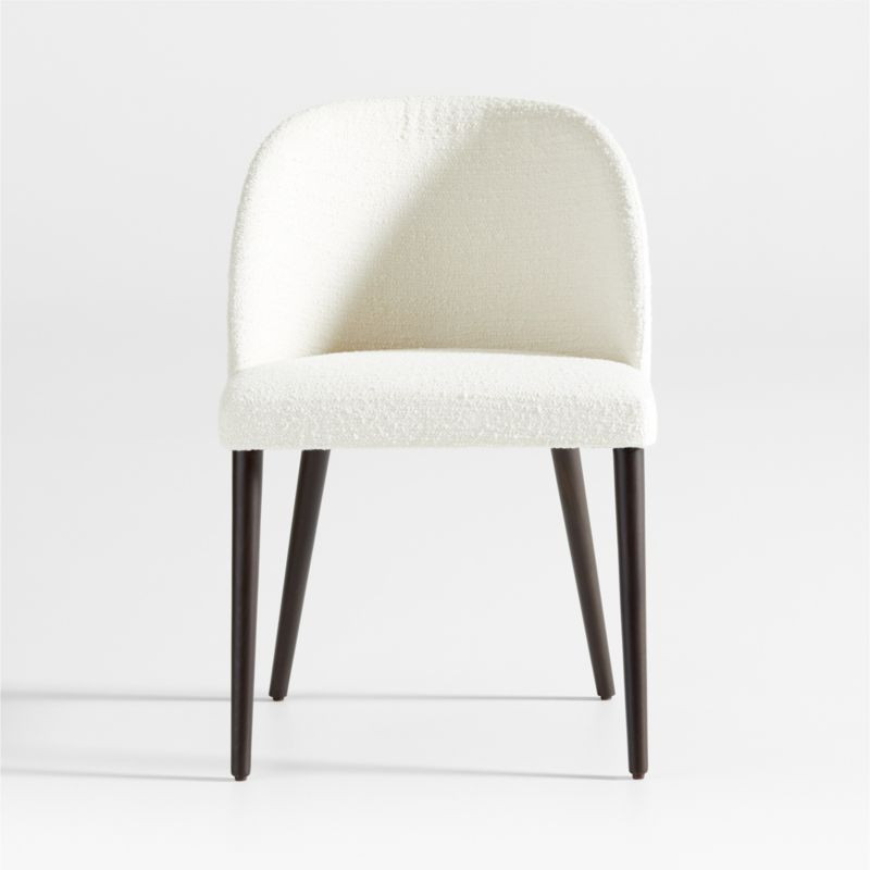 Camille Bouclé Dining Chair + Reviews | Crate & Barrel | Crate & Barrel