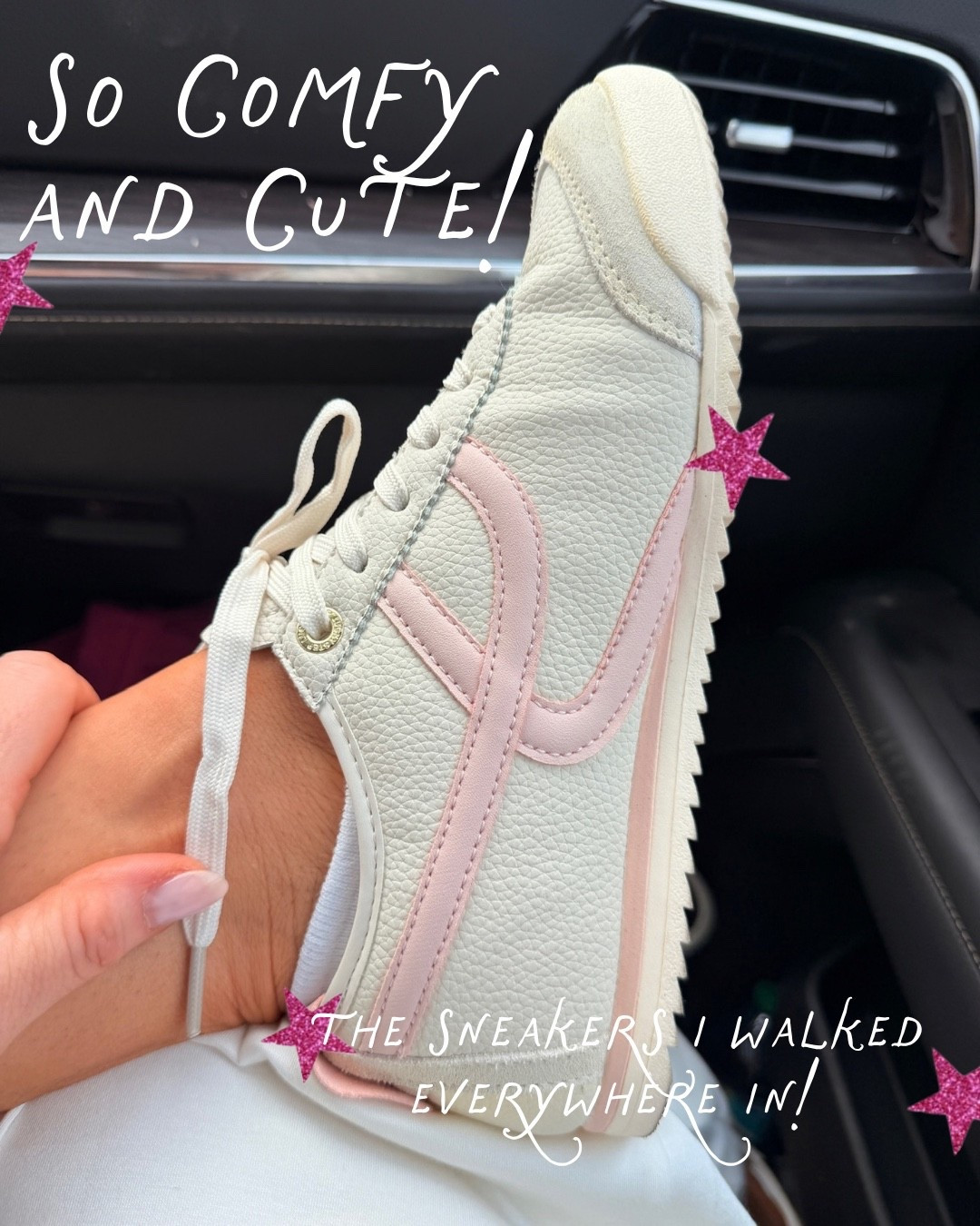 The best travel sneakers! How fun is the pink?! 💕✨

#LTKOotd #LTKSeasonal #LTKTravel