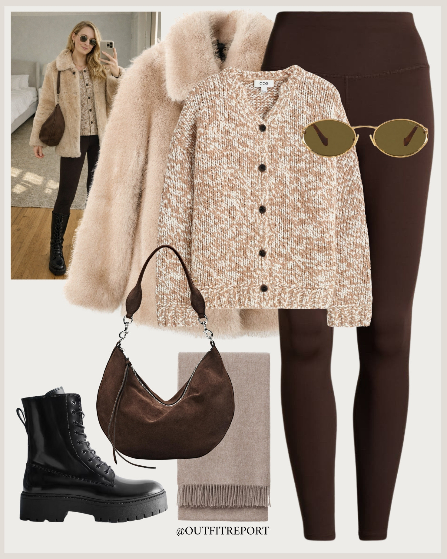 Brown legging outfit

#LTKstyletip #LTKeurope #LTKspring