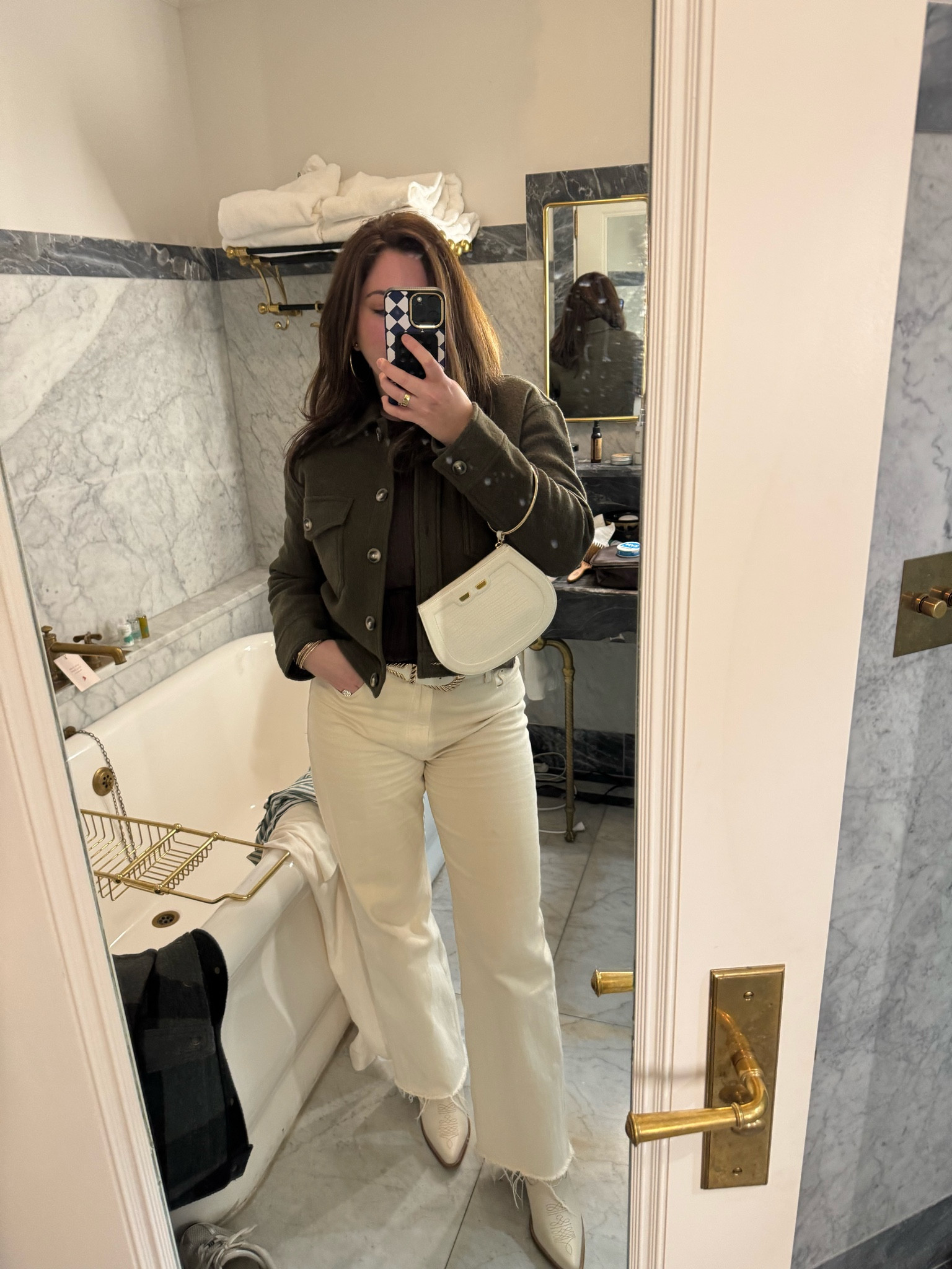 Last nights look! NYC outfit, jeans, winter outfit.

#LTKShoeCrush #LTKStyleTip #LTKItBag