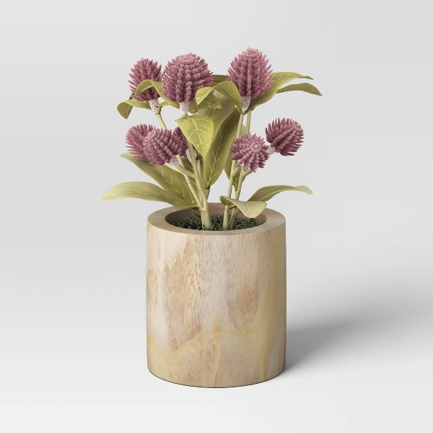 Berry with Leaf Wood Potted - Threshold™ | Target