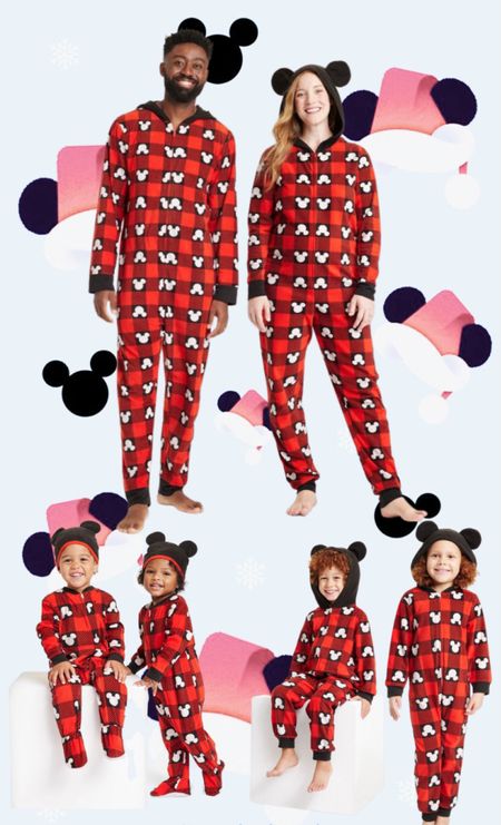 Disney Christmas matching Jammie’s for the whole family! The cutest onesie pajamas for everyone from babies to dad. Love this for our upcoming Disney trip! 

#LTKSeasonal #LTKHoliday #LTKGiftGuide