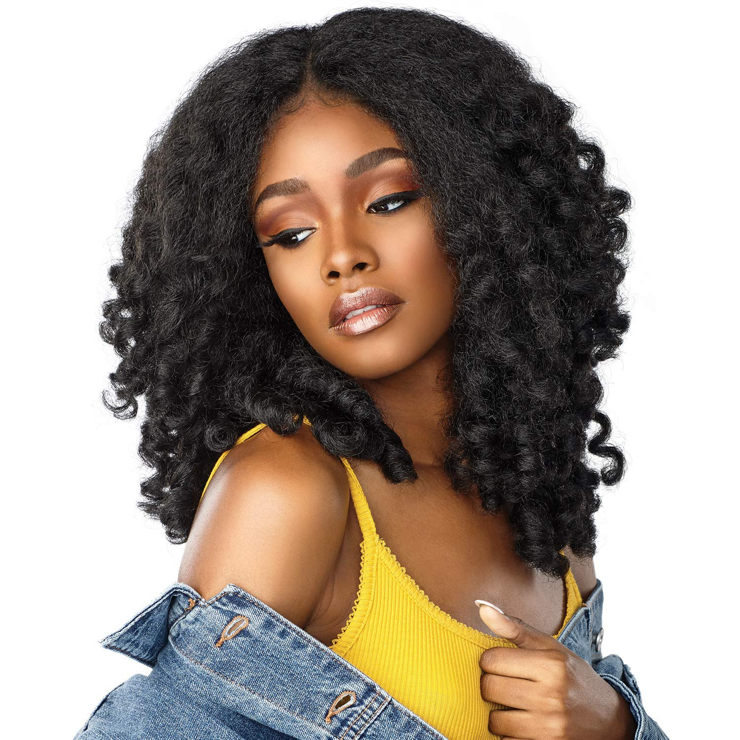 Sensationnel Curls Kinksandco LaceWig-Money Maker, 1B OFFBLACK | Amazon (US)