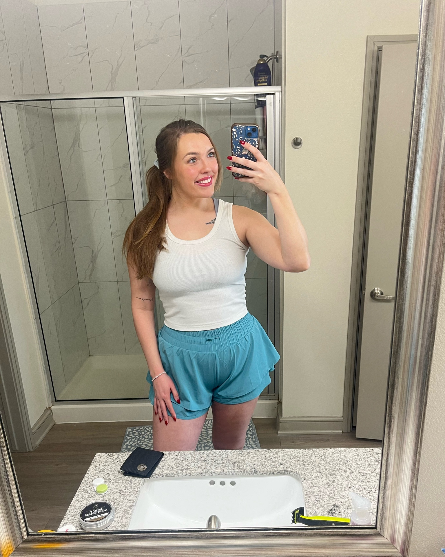 Spring activewear from Target

#tallgirl #tallgirlstyle #tallgirlfashion #dallas #dfw #dallasinfluencer #springoutfit #springfashion #easyoutfit #size8 #midsizefashion #midsizeoutfit #curvyfashion #curvystyle #outfitinspiration #ootd #outfitinspo #grwm #springstyle #midsizestyle #outfitideas #workoutclothes #target #shorts  #nikeairforce1 #gymoutfit #targetfashion 

#LTKStyleTip #LTKActive #LTKMidsize