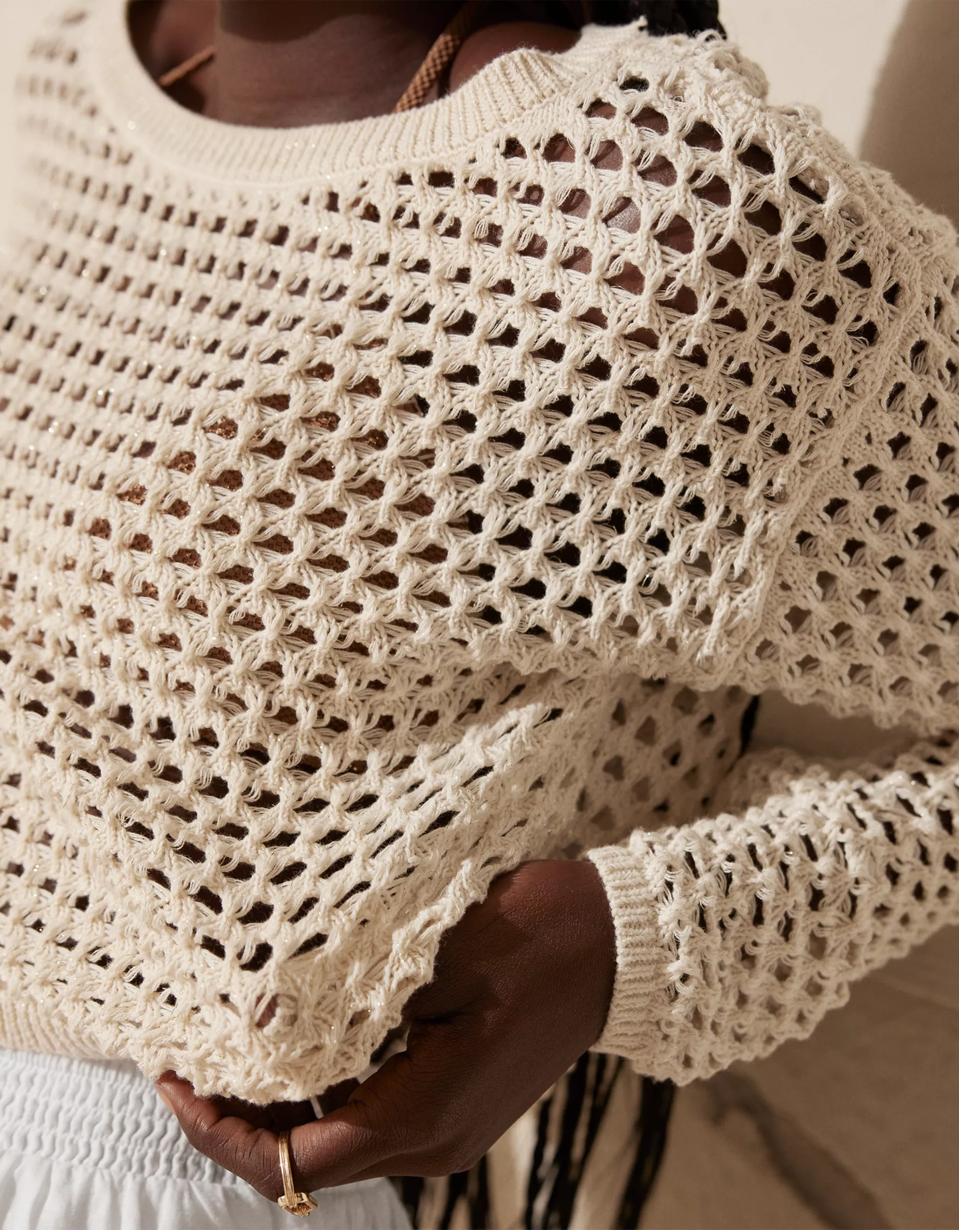 Aerie Crochet Vacay Sweater | American Eagle Outfitters (US & CA)