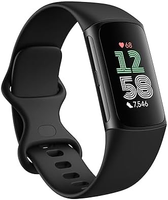Fitbit Charge 6 Fitness Tracker with Google apps, Heart Rate on Exercise Equipment, 6-Months Prem... | Amazon (US)