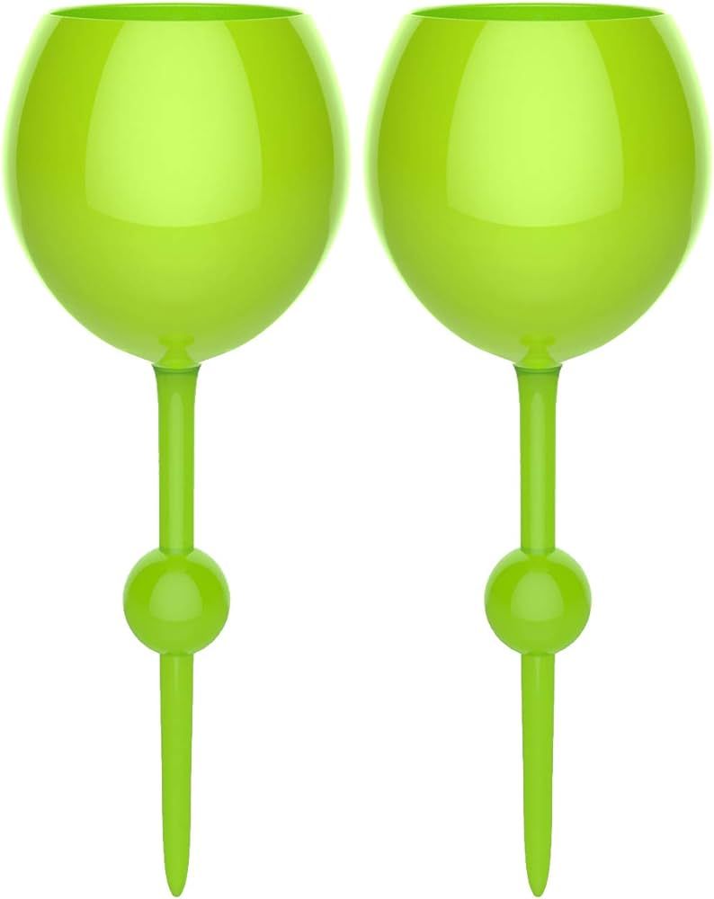TWO PACK Original Floating Wine Glass - Acrylic and Shatterproof Beer, Cocktail, Drinking Cups fo... | Amazon (US)