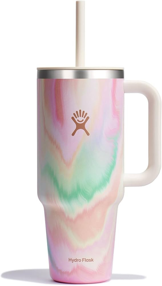 Hydro Flask 40 Oz All Around Travel Tumbler Sugar Crush | Amazon (US)