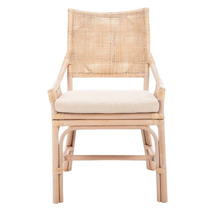 Dining Chair Wood/Brown/White - Safavieh® | Target