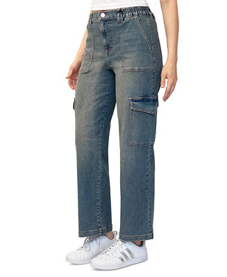 Almost Famous Juniors' Mid-Rise Cargo Skater Jeans - Macy's | Macy's