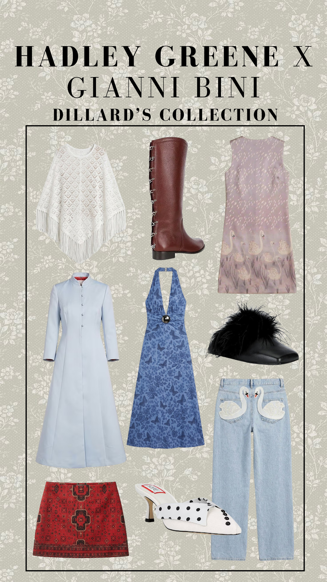 Hadley Greene x Gianni Bini Collection at Dillard's is out NOW!🩵♥️✨ 

 