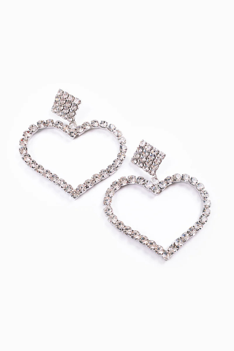 Feeling Flirty Earrings - Silver | The Impeccable Pig