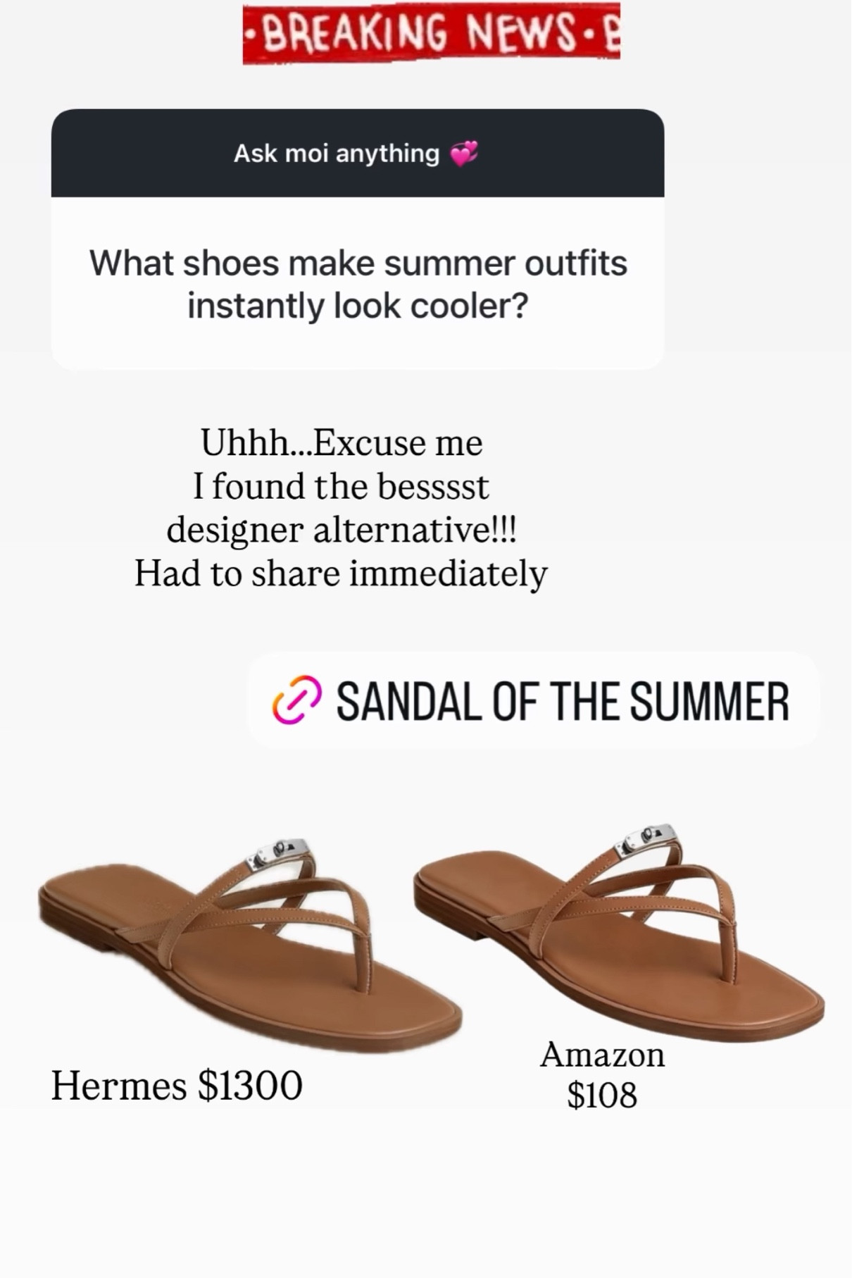 Did I just find the shoe of the summer? I think so 👀

#LTKootd #LTKTravel #LTKgrwm