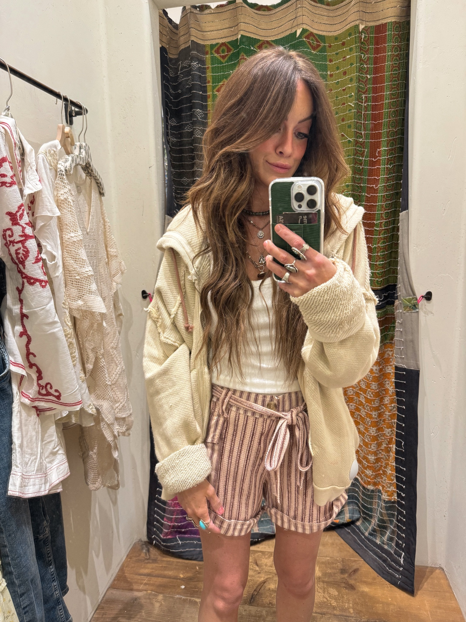  Cozy shorts! They do run a little big but you can tie them at the waist. 

#LTKActive #LTKStyleTip #LTKSeasonal