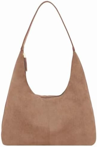 Women’s Trendy Suede Tote Bag Shoulder Bags For Women Fall Underarm Bag Winter Hobo Bag Work Pu... | Amazon (US)