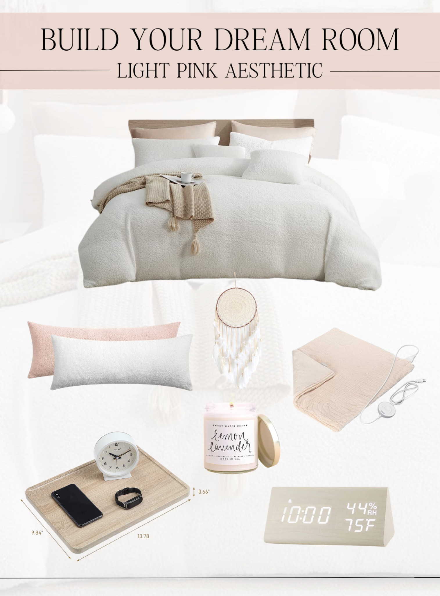 Amazon finds for those looking for pink and light beige decor 💕

#LTKGiftGuide #LTKFind #LTKhome