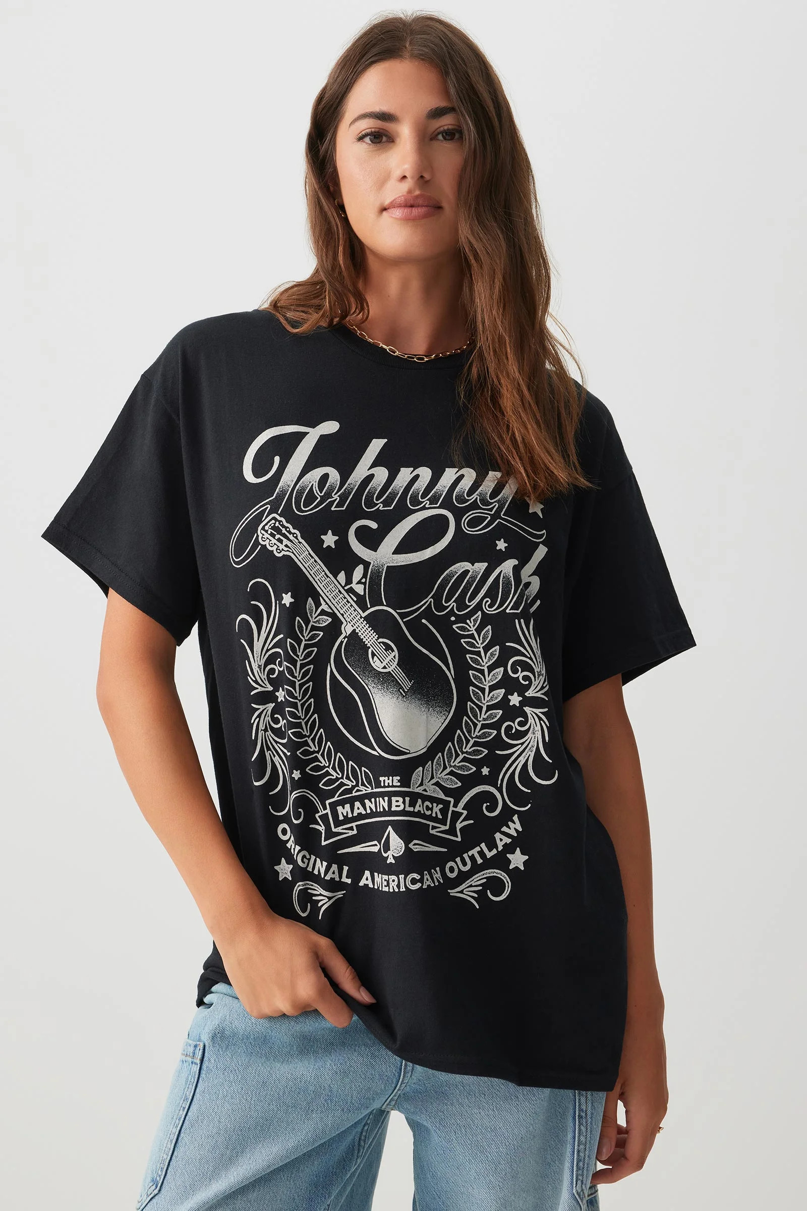 Johnny Cash Graphic T-Shirt | Ardene