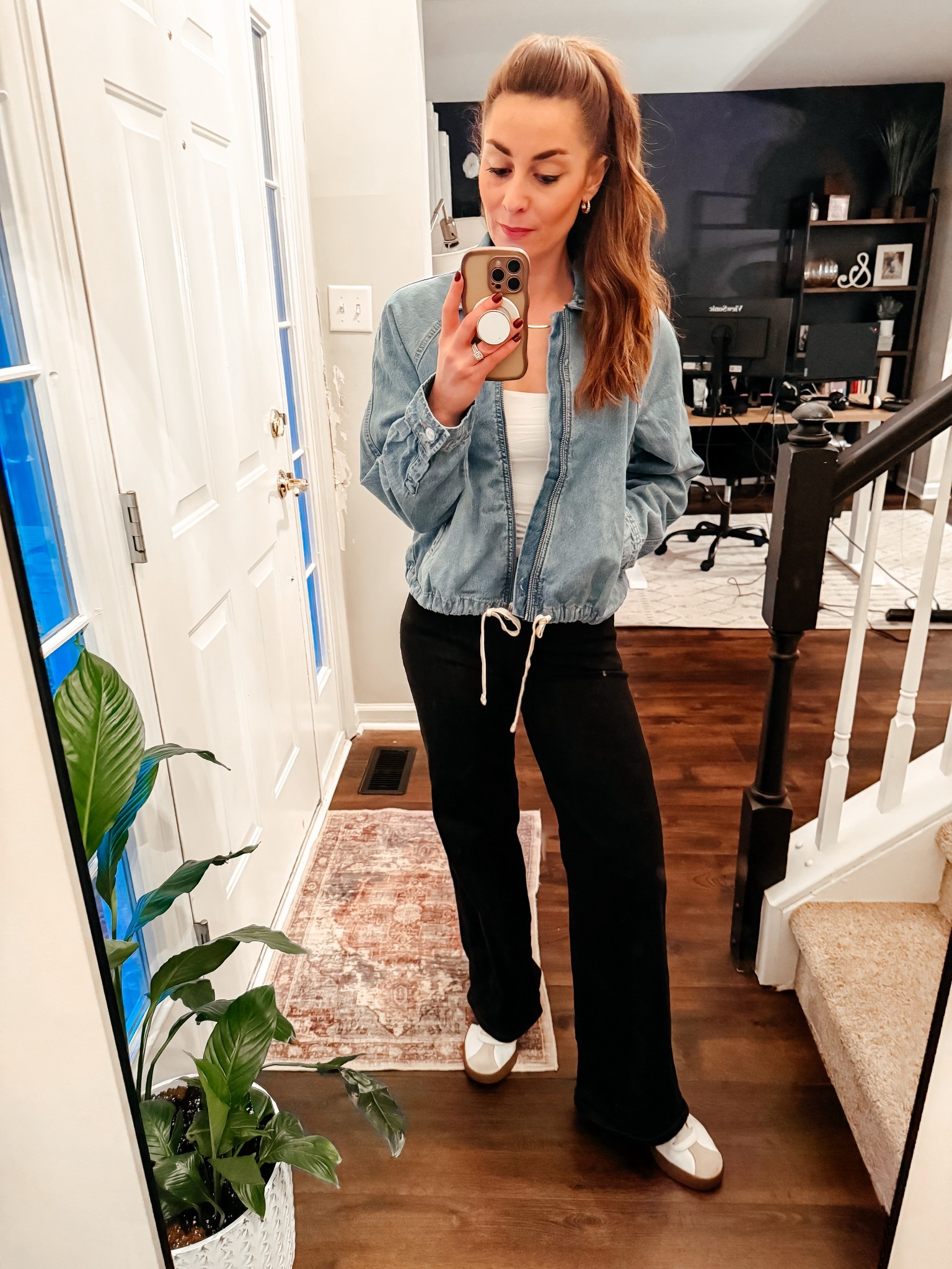 New Denim Jacket! 

Perfect layer for spring 🤍✨