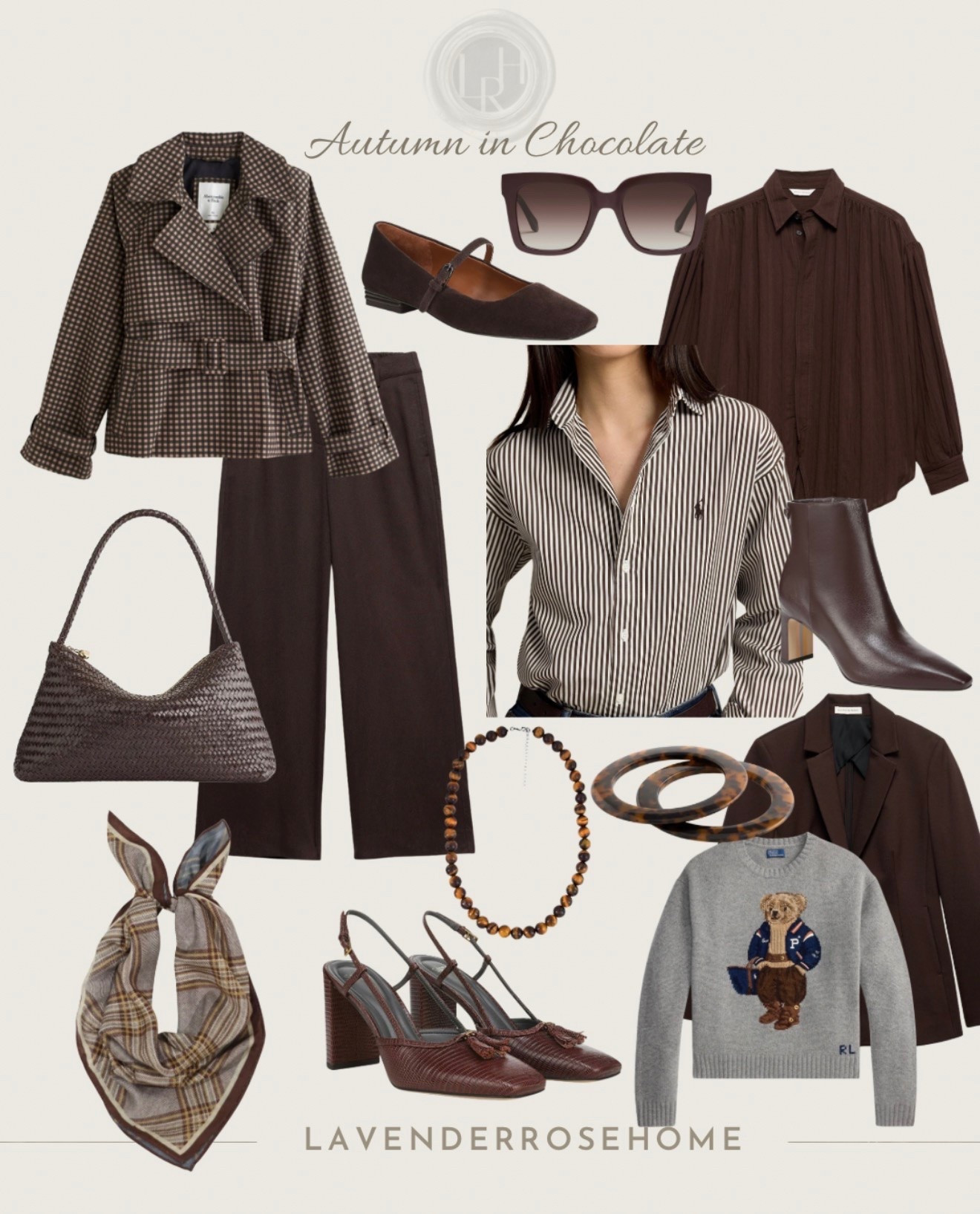 Rich chocolate brown is having a moment this fall. 🤎 I’ve curated a few timeless wardrobe pieces - from blouses and trousers to trench coats, handbags, shoes and accessories - that I’d happily wear myself.

#LTKootd #LTKSeasonal