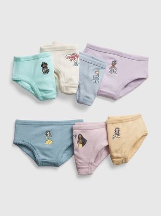 babyGap | Disney 100% Organic Princess Underwear (7-Pack) | Gap (US)