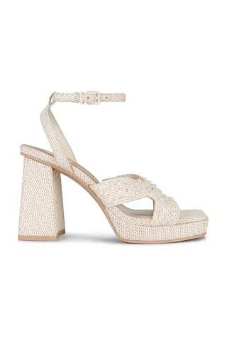 Dolce Vita Aries Pearl Heel in Vanilla from Revolve.com | Revolve Clothing (Global)