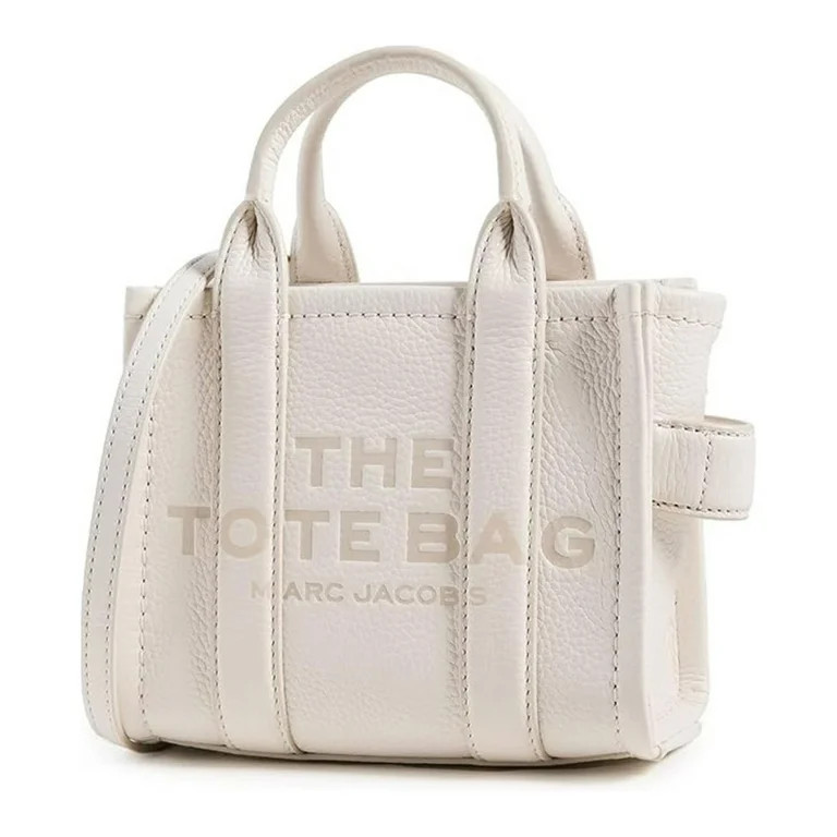 Marc Jacobs Women's The Mini Tote H053L01RE22-140, Cotton/Silver, One Size - Walmart.com | Walmart (US)