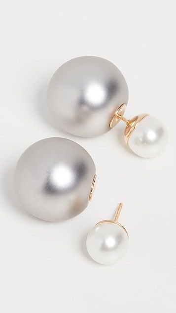 Chloe  Front Back Stud Earrings | Shopbop