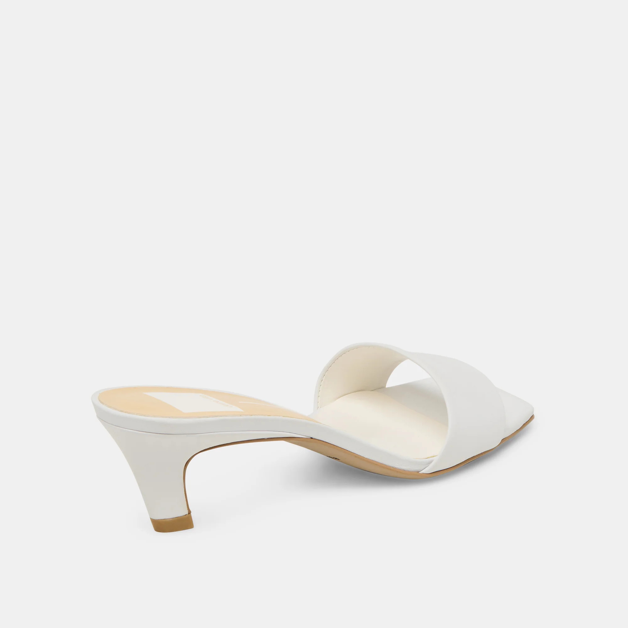 Rexa True White Leather Heels | Dolce Vita | DolceVita.com