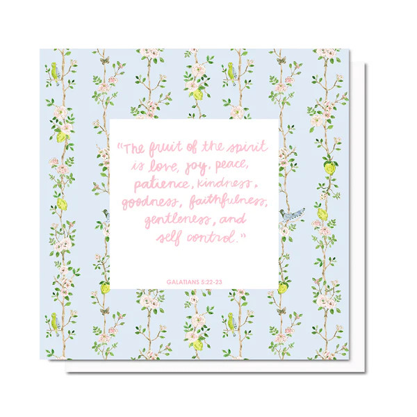 Galatians 5:22-23 Verse Card | Evelyn Henson