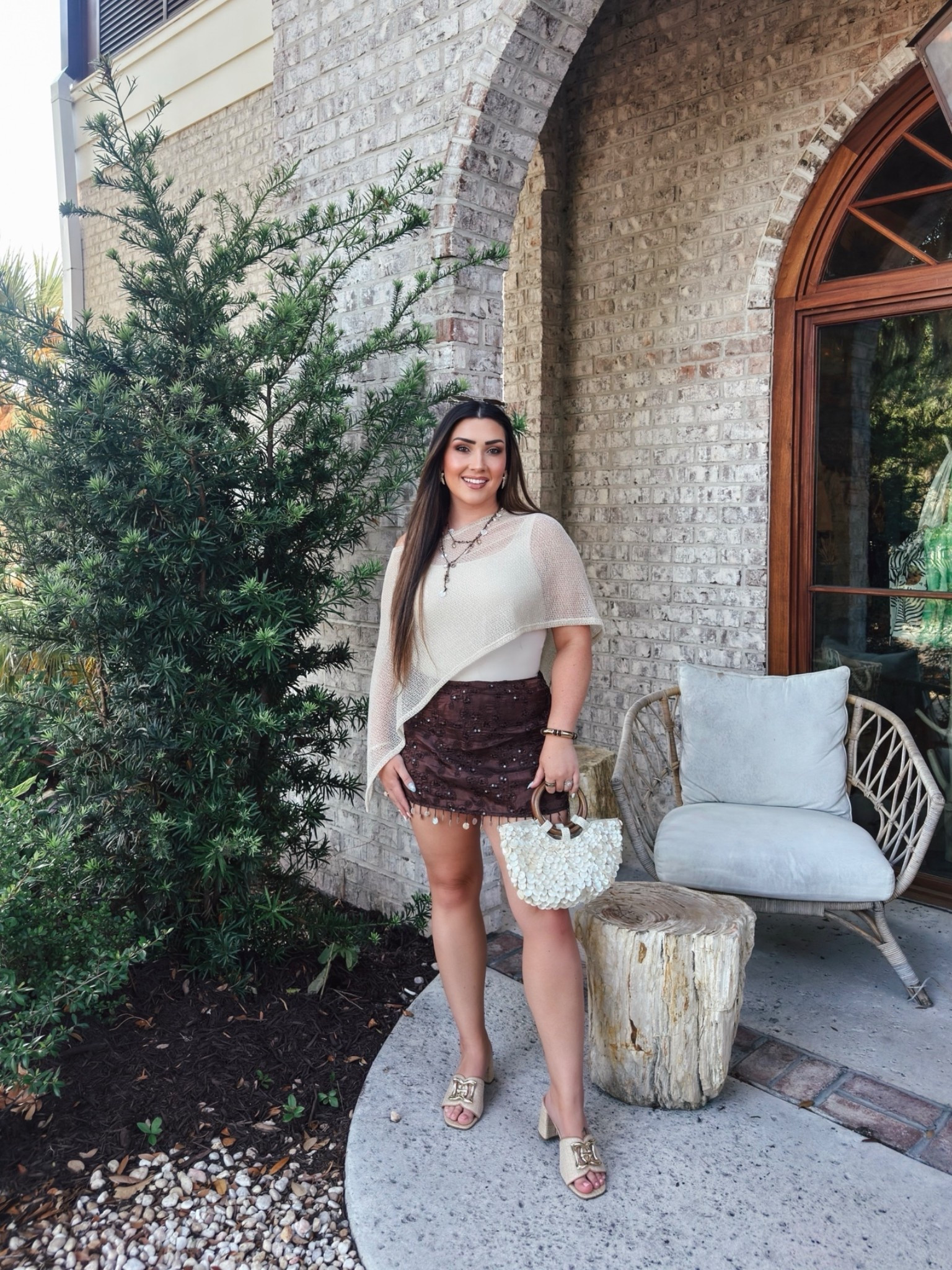 The cutest vacay outfit featuring chocolate brown and beachy accessories 🐚🤎

#LTKootd #LTKSeasonal #LTKTravel