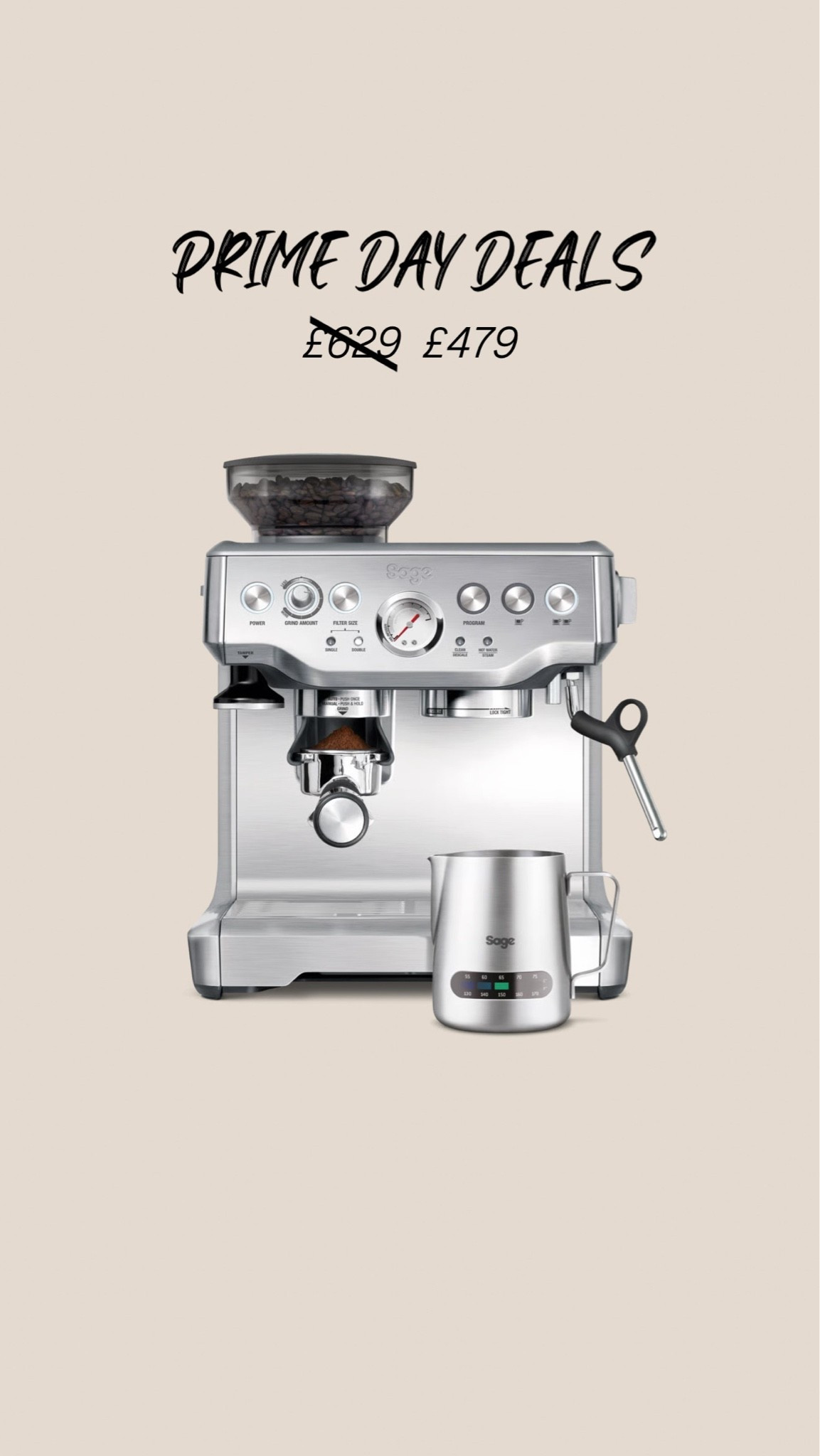 My coffee machine and I love her!! That bit of luxury makes my mornings so much more enjoyable - esp in autumn 🍂☕️