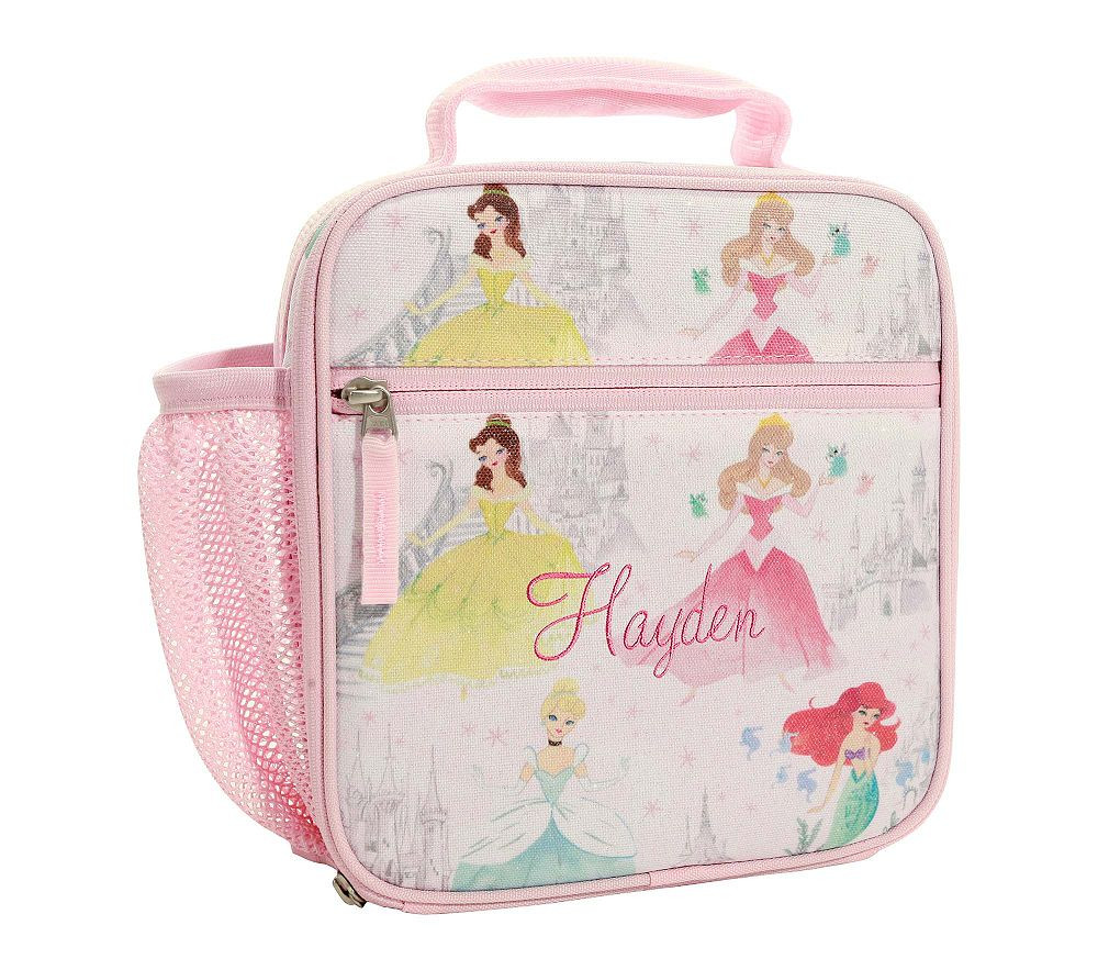 Mackenzie Disney Princess Castle Shimmer Lunch Boxes | Pottery Barn Kids