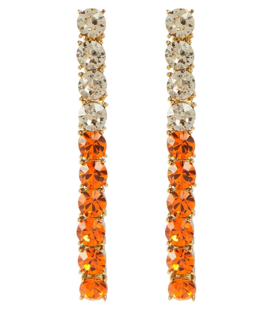 Crystal-embellished earrings | Mytheresa (US/CA)