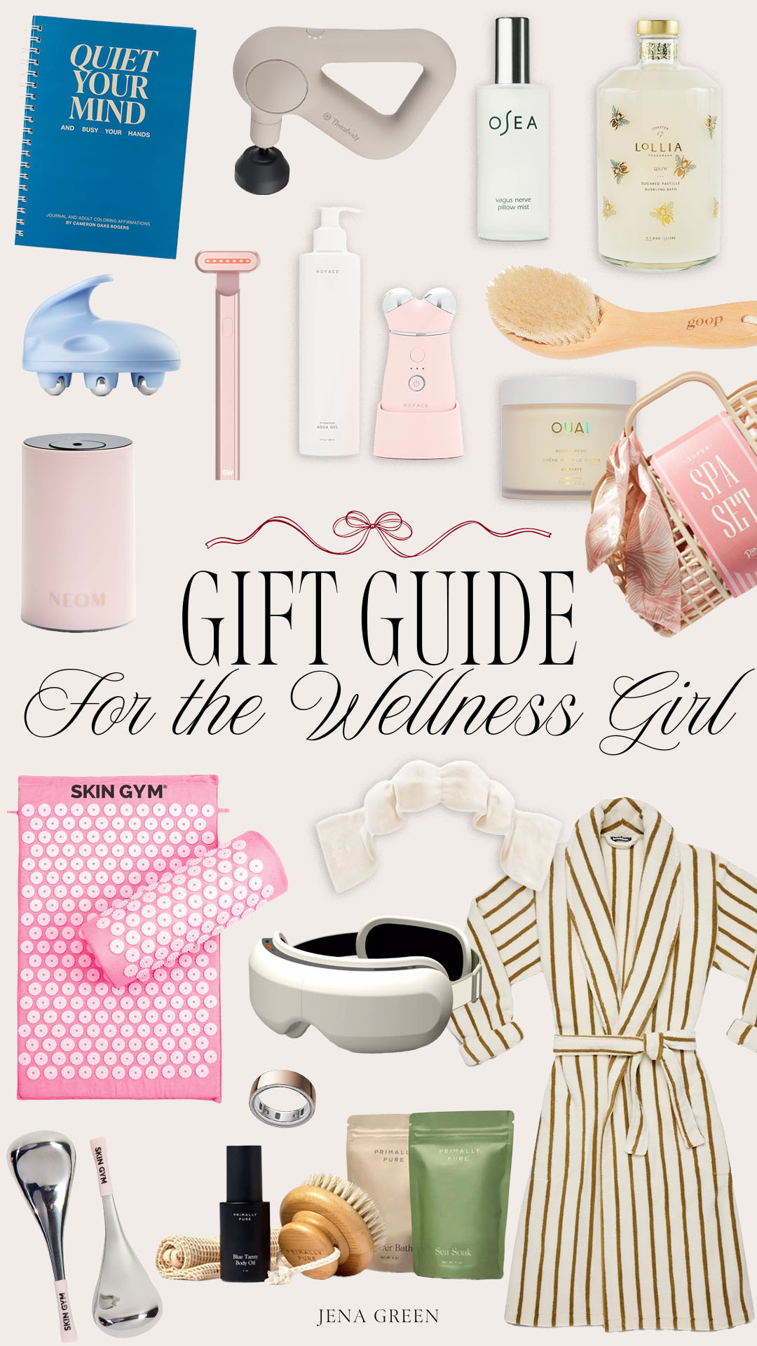 Wellness Gift Guide | Gift Guide for the Wellness Girl | Gift Guide for the Wellness Obsessed | Wellness Girl Gift Guide 

 #LTKGiftGuide #LTKHoliday #LTKBeauty