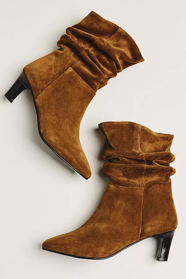 By Anthropologie Suede Scrunch Boots | Anthropologie (US)