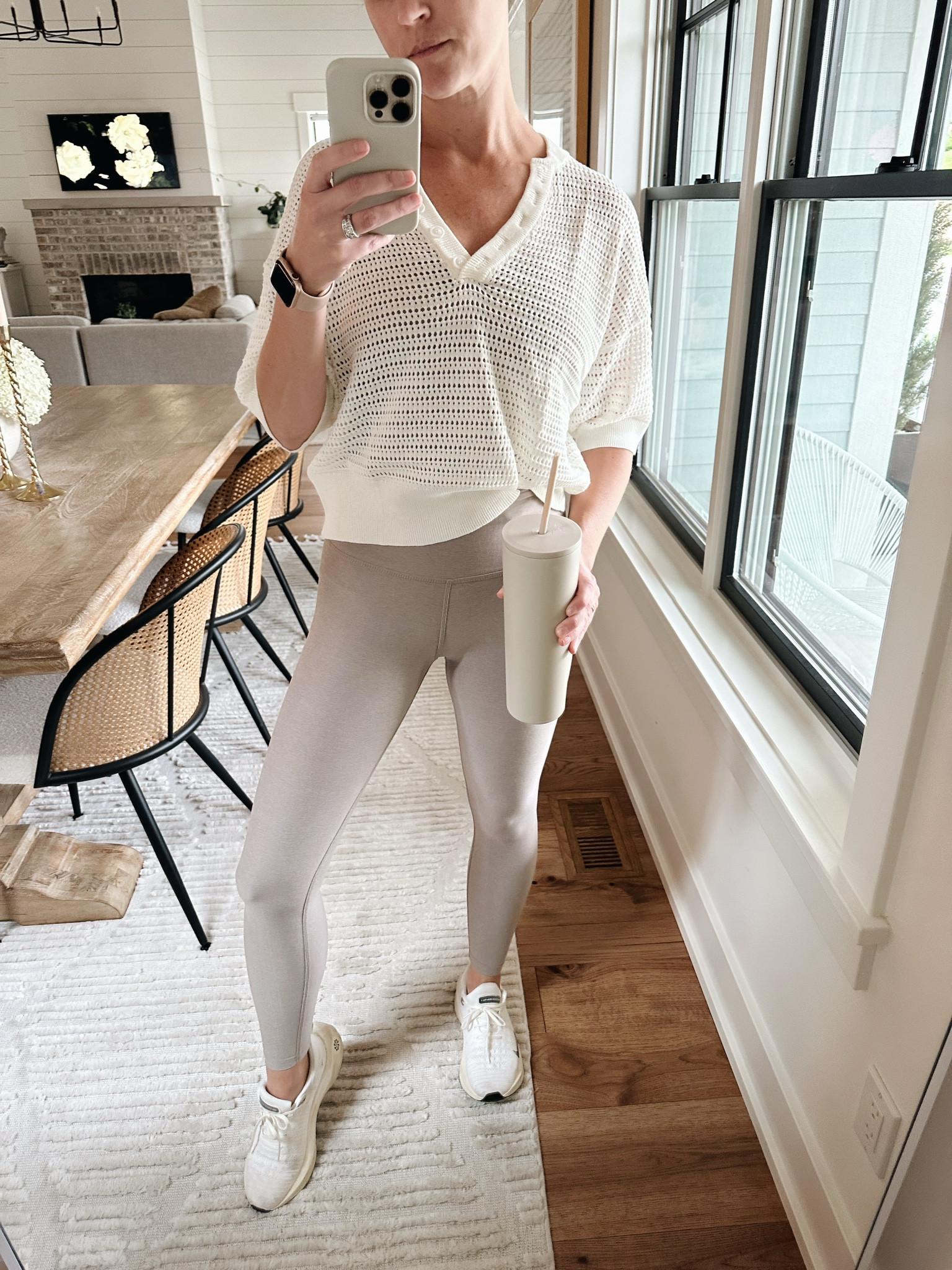 Top true to size, small
Bra size medium
Leggings size small

#LTKStyleTip #LTKOver40 #LTKSeasonal