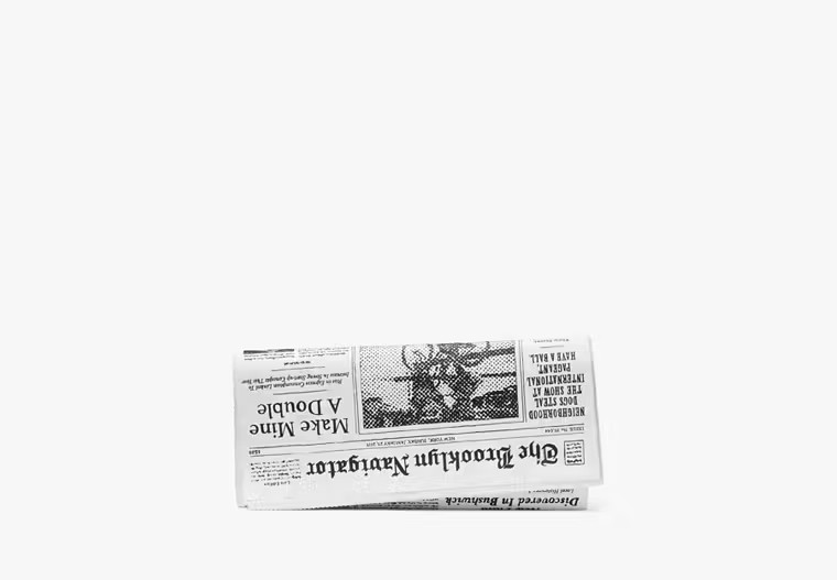 Glitzy Ritzy Newspaper Clutch | Kate Spade (US)