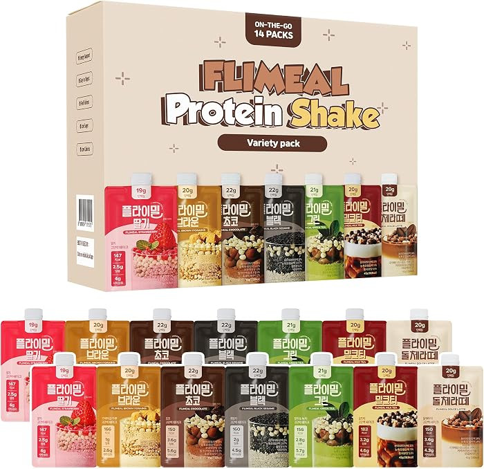 Variety Pack Protein Shake, 20g+ Protein, Low Sugar, Keto-Friendly Meal Replacement Shake, With C... | Amazon (US)