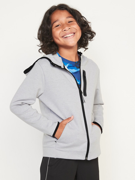 Dynamic Fleece Zip Hoodie for Boys | Old Navy (US)