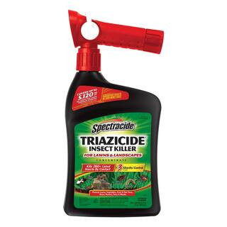 Spectracide Triazicide 32 fl. oz. Ready-to-Spray Lawn Insect Killer HG-95830-7 - The Home Depot | The Home Depot