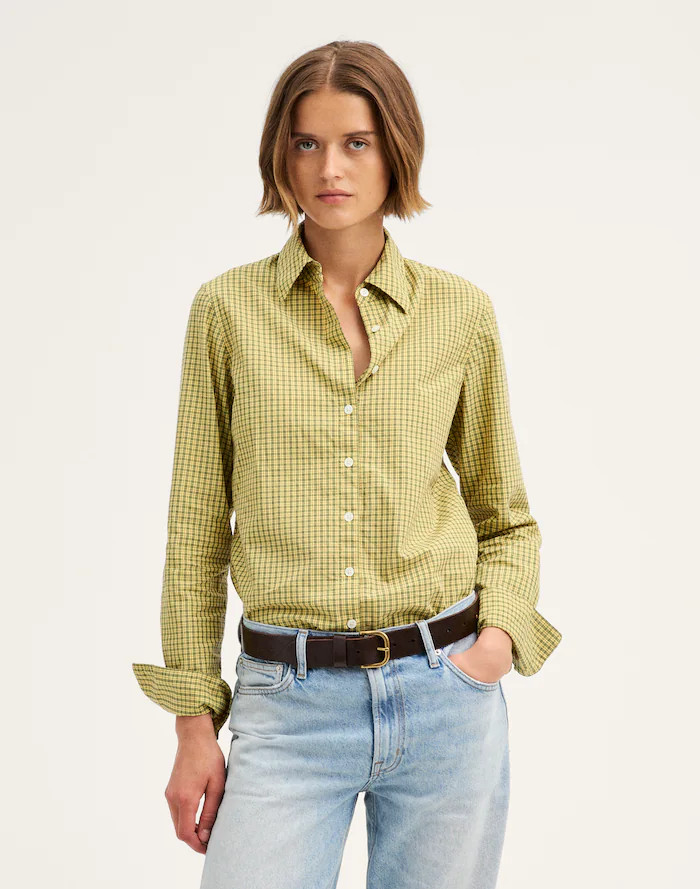 Shrunken Button-Up Shirt | Madewell
