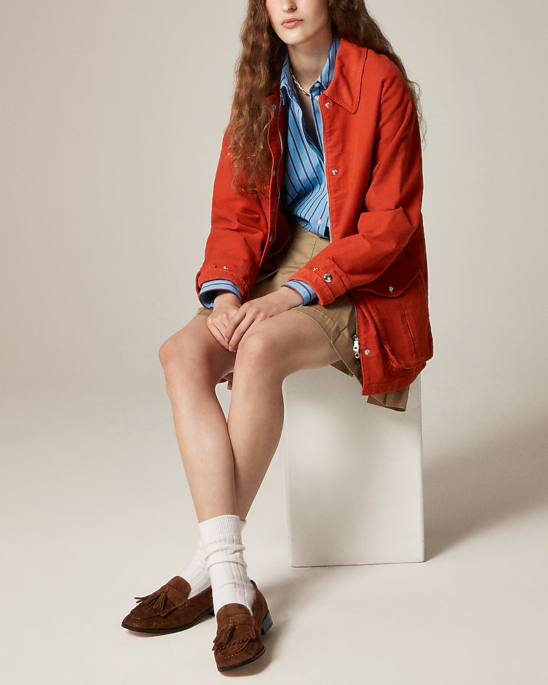 Maison tassel loafers in suede | J. Crew US