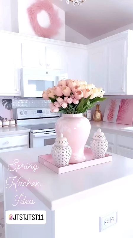 🌸HOME REFRESH: Loving a pink and white kitchen for spring and summer! Going for a southern, modern, coastal vibe!

🏺I recently purchased pink ginger jars from the @rubyclaycompany and I’m completely obsessed!

🩷The color, quality and craftsmanship of these ginger jars are OUTSTANDING!

👏🏼Definitely will be ordering more throughout the year. 

🏺GINGER JARS: @rubyclaycompany
🍍KITCHEN DECOR: @amazonhome

#rubyclaycompany #gingerjar #homerefresh #springkitchen #whitekitchen #homedecor #pinkandwhite #pinkandwhitehome #homedecorideas #homekitckenideas #kitchendecor #homedecorinspo #amazonhome #amazonhomefinds #springhome #summerhome #modernhome #southernhome #coastalhome #homeblogger #southernlivingmag #coastalliving #CLPicks #coastalstyle #street2beachstyle @jtstjtst11



#LTKSeasonal #LTKStyleTip #LTKFindsUnder100 #LTKU #LTKVideo #LTKGiftGuide #LTKSaleAlert #LTKHome #LTKFindsUnder50