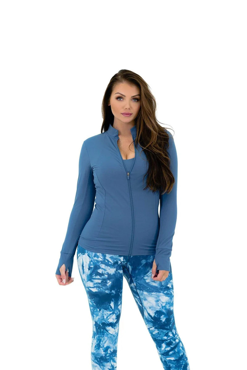 The Elevate Full Zip - Clarity | Balance Athletica