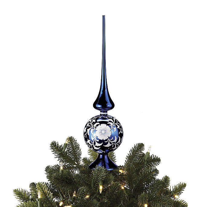 Royale Bleu Tree Topper | Frontgate | Frontgate