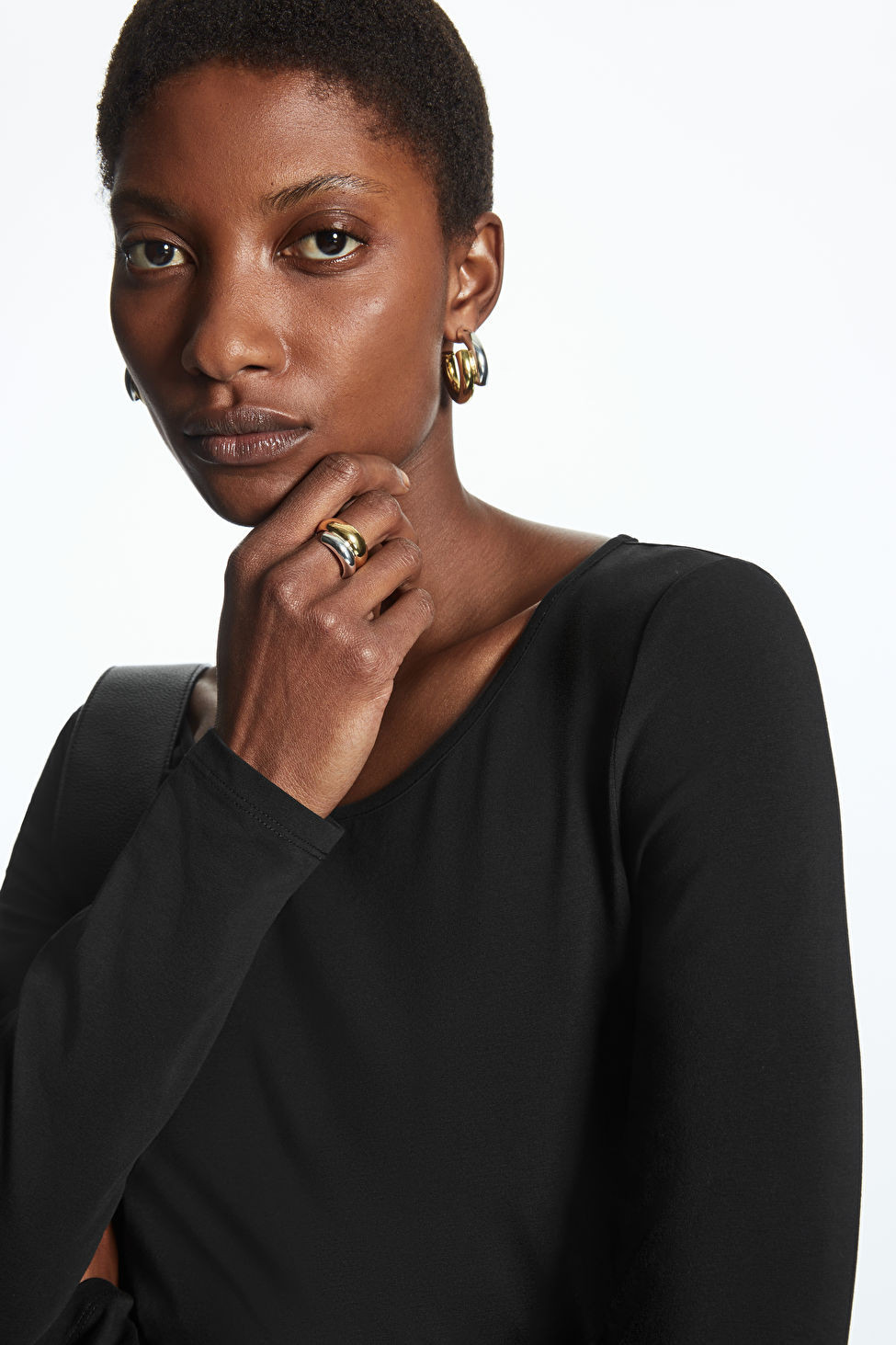 ZWEIFARBIGER RING - GOLD/SILBER - Accessories - COS | COS (EU)