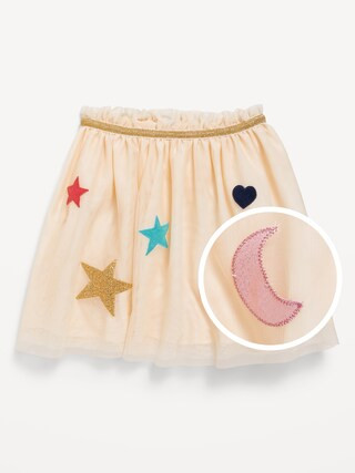 Embroidered Applique Tulle Tutu Skirt for Toddler Girls | Old Navy (CA)