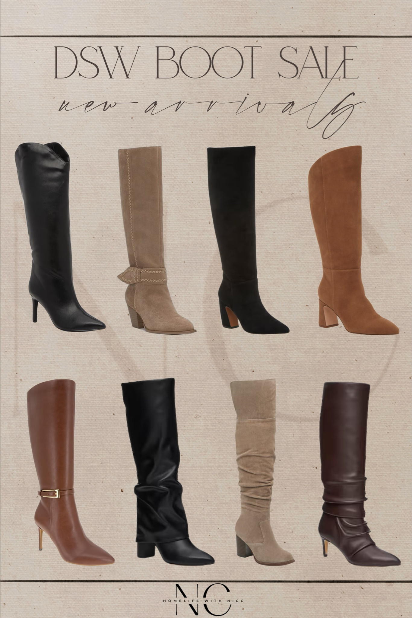 DSW Boot Sale! Use code GETCOZY for 25% off! I am loving these picks for fall! And they’re all new arrivals! Complete the perfect fall outfit with these trending shoe styles! 
#bootsale #fallboots #neutralboots #dswnewarrivals #dswboots

#LTKShoeCrush #LTKFallSale #LTKSaleAlert