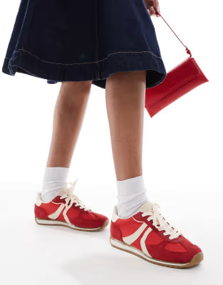 Stradivarius trainer in red  | ASOS | ASOS (Global)