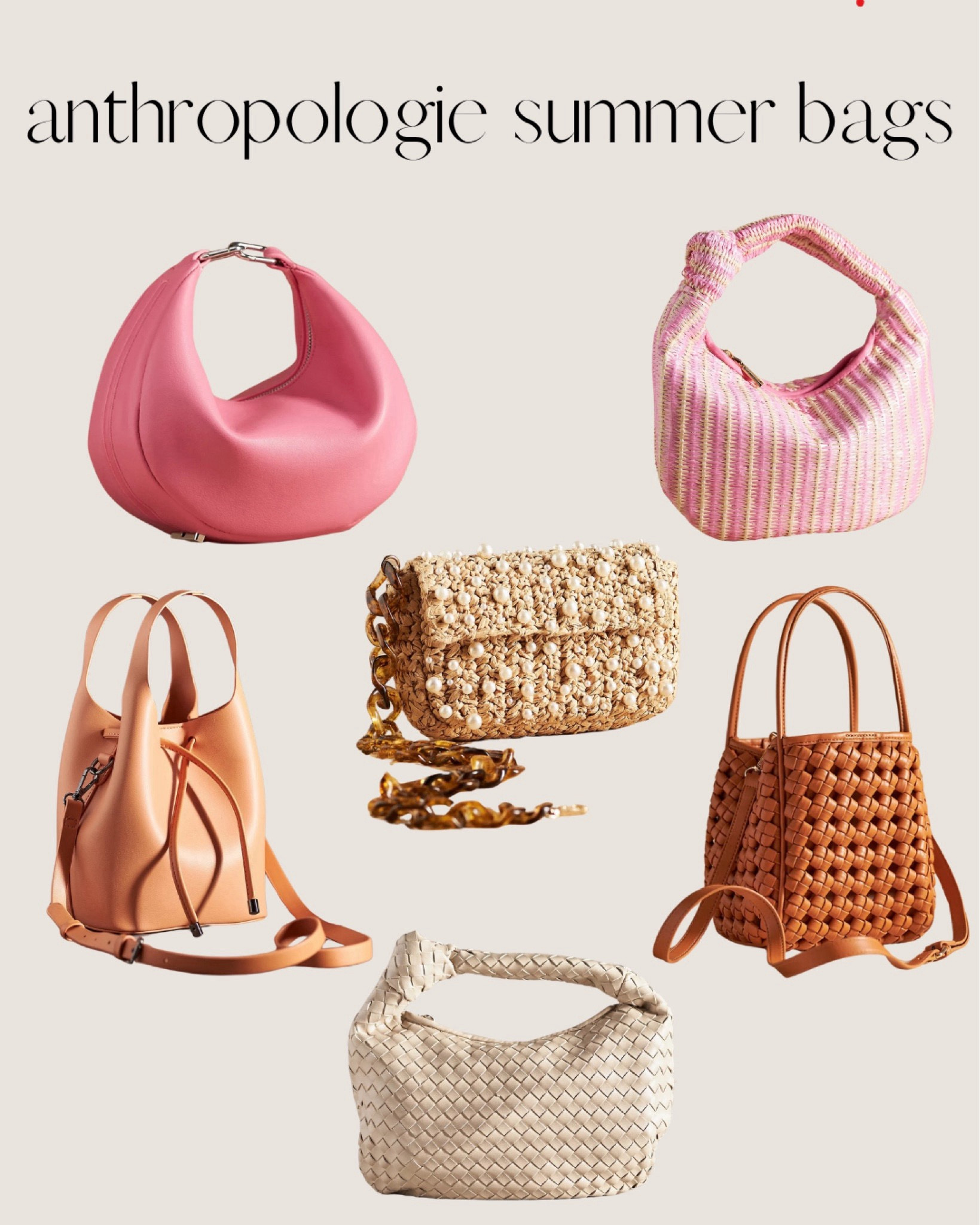 anthropologie summer bags 🫶🏻

handbags, purses, summer accessories, summer style, bucket bag, cloth, shoulder bag 

#LTKStyleTip #LTKFindsUnder100 #LTKItBag